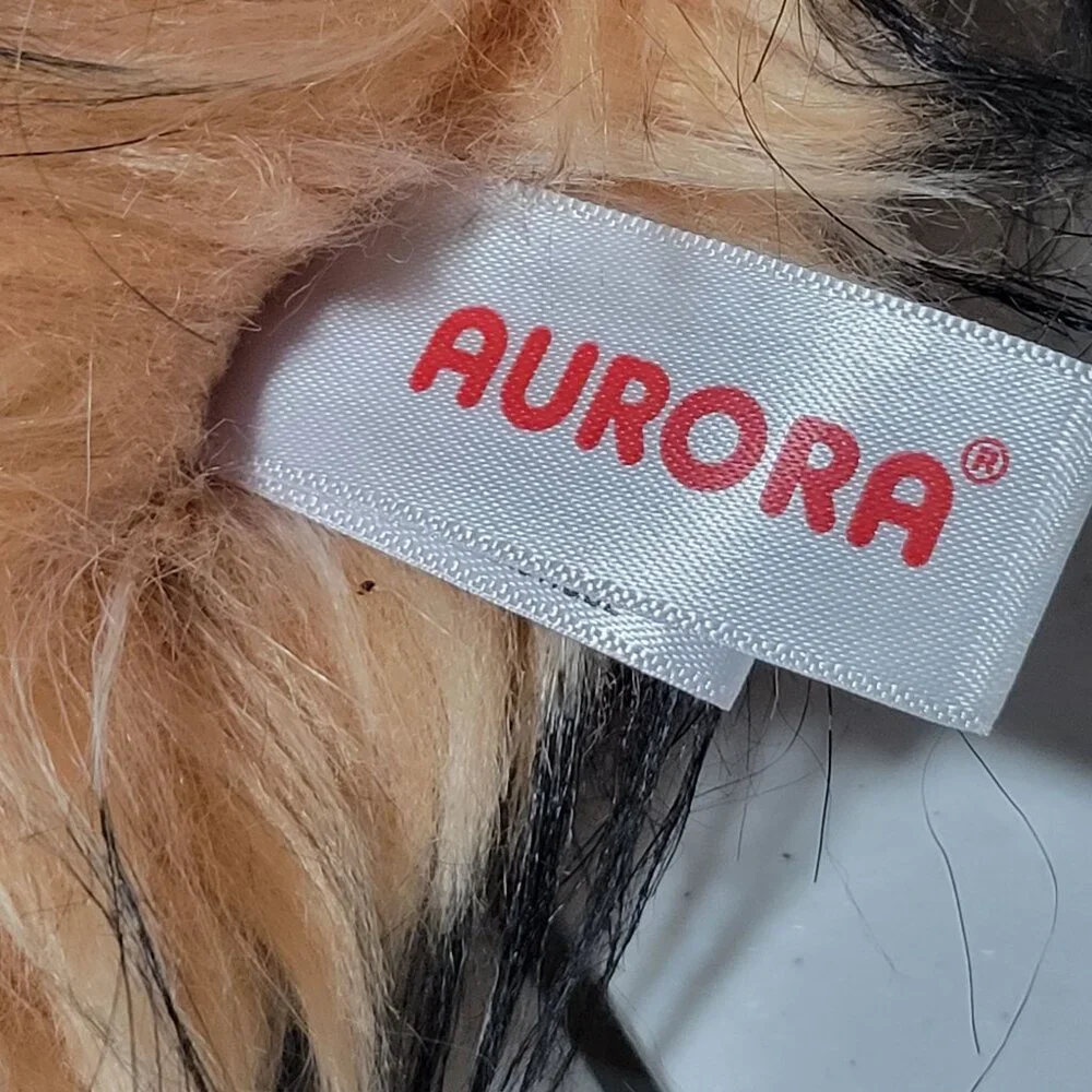 Aurora Sloth 14 in Plush Orange Black Long Hair Stuffed Animal Justice Cuddle Me